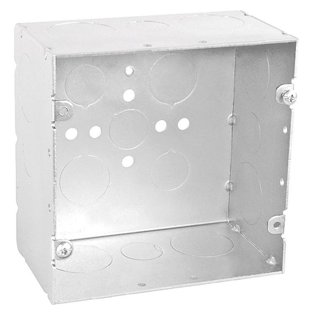 Southwire Electrical Box, 67 cu in, Square Box Type, Steel 5SQ50100